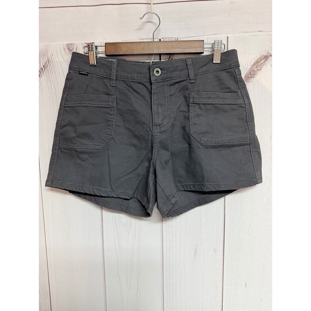 KÜHL Womens Kontour Shorts Size 10 Pavement Gray Stretch NWT